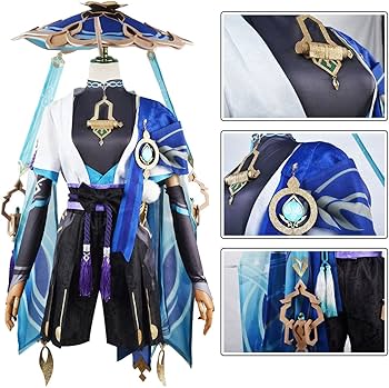 Amazon.co.jp: [YAYANA]原神げんしんゲームコスプレ稲 妻 放浪者 散兵